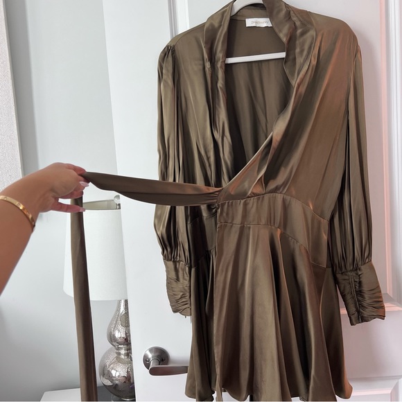 Zimmermann Dresses & Skirts - Zimmermann Silk Wrap Minidress